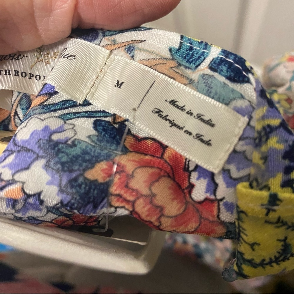 Anthropologie Floral Halter Maxi Dress in Multicolor - Picture 6 of 13